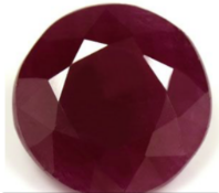 Ruby Red Oval Shape EyeClean Clarity 1.65 Carat - EDR Certificate