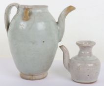 Two Qingbai pottery items, Song Dynasty