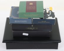 Various silver coin sets and coins