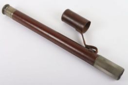 A Dobbie McInnes & Clyde Ltd, Glasgow single drawer telescope