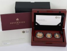 The Sovereign 2018 Three Coin Proof Set