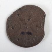 British Iron Age, Celtic, Catuvellauni, Cunobelin, AR Unit, Two Leaves Type, North Thames Region, CV