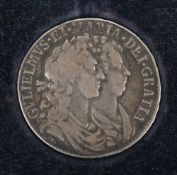 William & Mary (1689-94) Halfcrown, 1689