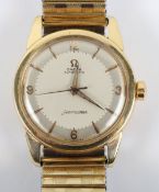 An 18ct gold Omega Seamaster, Automatic