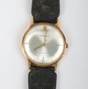 An 18ct gold cased Golana wristwatch