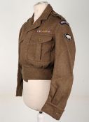 British Royal Signals Captains Battle Dress Blouse, 10th Armoured