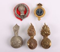 Grouping of British Army badges