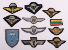 Military Parachute Badges