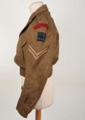 Royal Engineers Battle Dress Blouse 27th Engineer Group