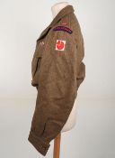 Royal Artillery Major’s Battle Dress Blouse, 4th Infantry Division