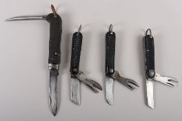 4x British Military Jack Knives