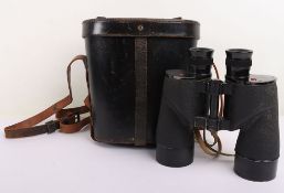 WW2 Canadian Binoculars 7x50 1944 Dated In Leather Case