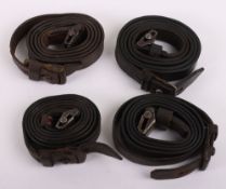 Four Original German K98 Leather Rifle Slings