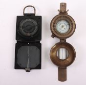Two WW2 British Compasses