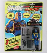Vintage G.I. Joe Gi Joe Talking Battle Commanders Cobra Commander Action Figure carded moc. Hasbro