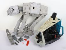 Two Vintage Star Wars Vehicles Kenner. 