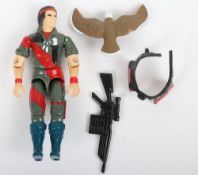 Scarce European Exclusive Vintage G.I. Joe Gi Joe Spirit action figure Hasbro.