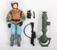 Scarce European Exclusive Vintage G.I. Joe Gi Joe Tiger Force Sneak Peek action figure Hasbro.