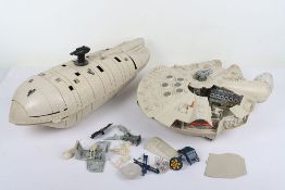 Two Vintage Star Wars Vehicles Kenner.