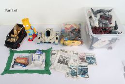 Collection of Mixed Vintage Action Figures and Toys.
