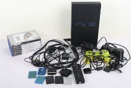 PlayStation Two Console with Games.