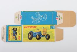 Matchbox Superfast Original box 39 Tractor