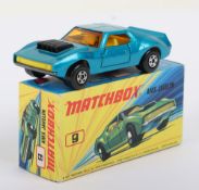 Matchbox Superfast 9b AMX Javelin with LIGHT BLUE body