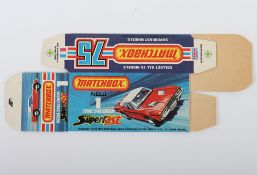 Matchbox Superfast Original box 1c Dodge Challenger