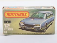 Matchbox Superfast Original empty box 12d Citroen CX