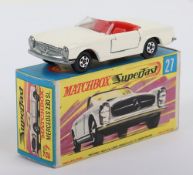 Matchbox Superfast 27a Mercedes 230 SL with CREAM body