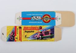 Matchbox Superfast Original box 2b Jeep Hot Rod