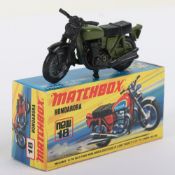Matchbox Superfast 18b Hondarora with MILITARY body