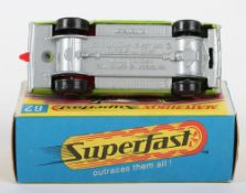 Matchbox Superfast 62b Rat Rod Dragster with RARE SILVER base