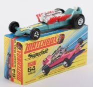 Matchbox Superfast 64b Slingshot Dragster with scarcer 3 label