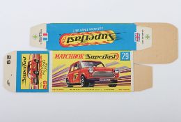 Matchbox Superfast Original G box 29b Racing Mini