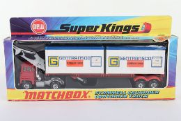 Matchbox Superkings K17 Scammell Crusader Container Truck
