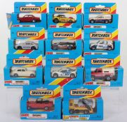 Eleven Matchbox Boxed Superfast models