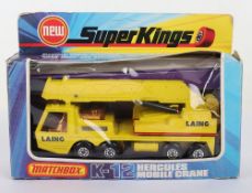 Matchbox Superkings K12 Hercules Mobile Crane