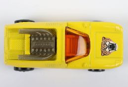Matchbox Superfast 1b Mod Rod preproduction/colour trial with DARK GREEN engine