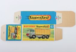 Matchbox Superfast Original G box 47a DAF Container Truck
