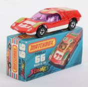 Matchbox Superfast 66b Mazda RX 500 Streakers with RARE PURPLE glass