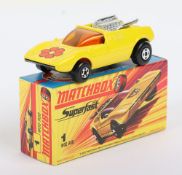 Matchbox Superfast 1b Mod Rod with FLOWER label