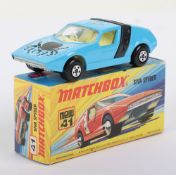 Matchbox Superfast 41b Siva Spyder 'Black Widow' with CLEAR glass