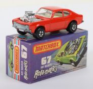 Matchbox Superfast 67b Hot Rocker Capri with ORANGE-RED body & FRENCH box