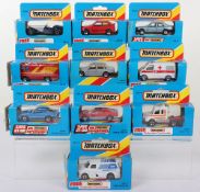 Ten Matchbox Boxed Superfast models