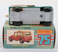 Matchbox Superfast 53c CJ6 Jeep with RARE SILVER base