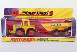 Matchbox Superkings K5 Muir Hill Tractor & Trailer