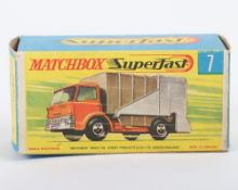 Matchbox Superfast Original empty G box 7a Ford Refuse Truck
