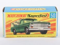 Matchbox Superfast Original Empty G box 50a Kennel Truck
