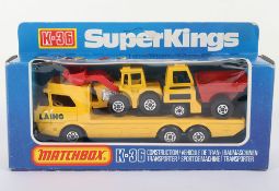 Matchbox Superkings K36 Construction Transporter